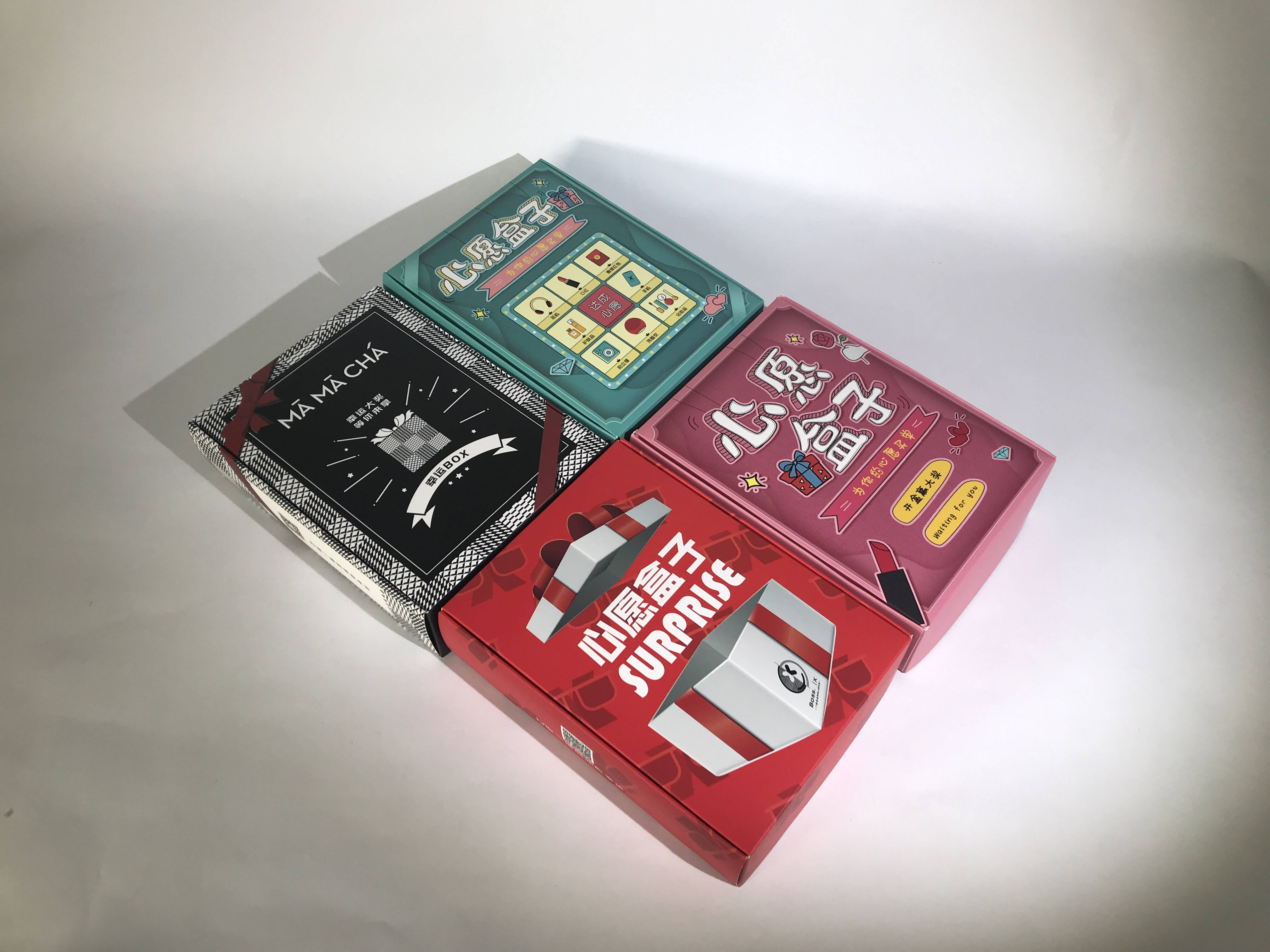 幸运盒子卡纸包装盒