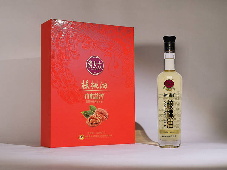 贵太太核桃油包装盒
