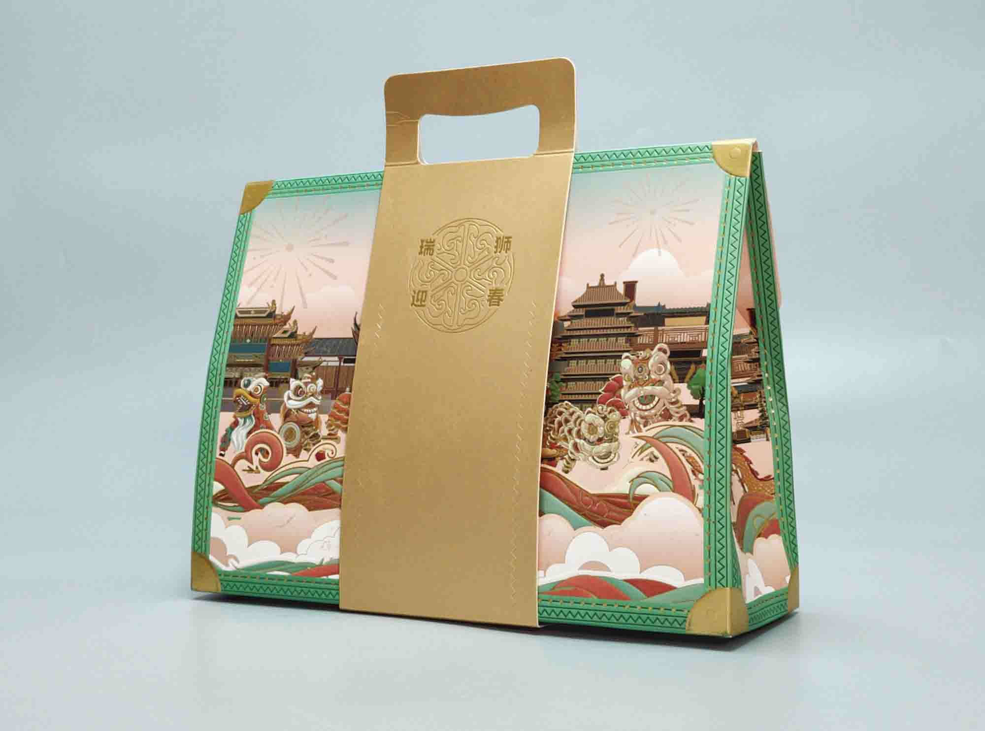 手提包式 端午粽子礼盒