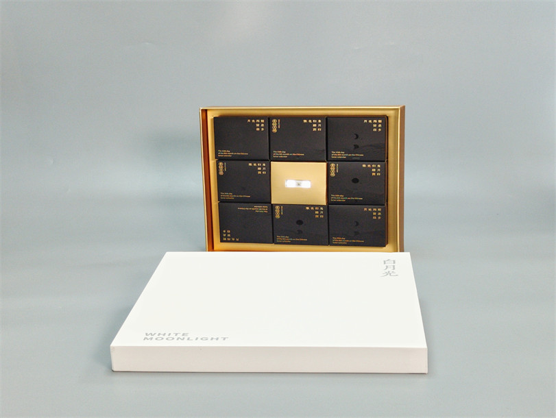 白月光月饼包装盒