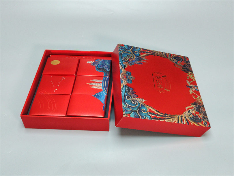 彩云归月饼包装盒