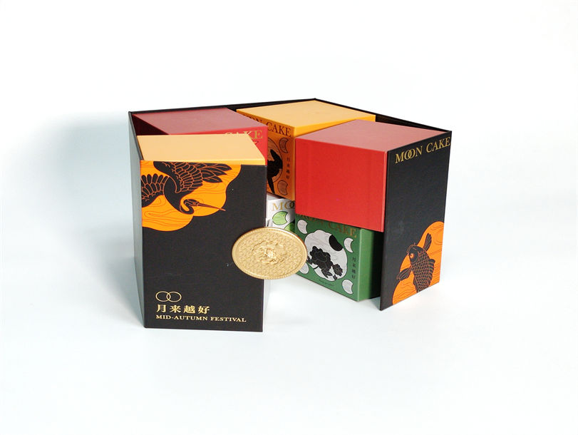 月来越好月饼包装盒