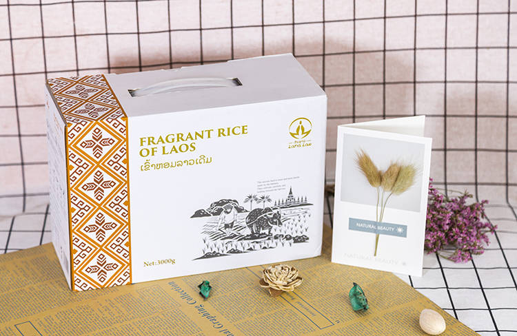 泰国香米瓦楞纸包装盒2