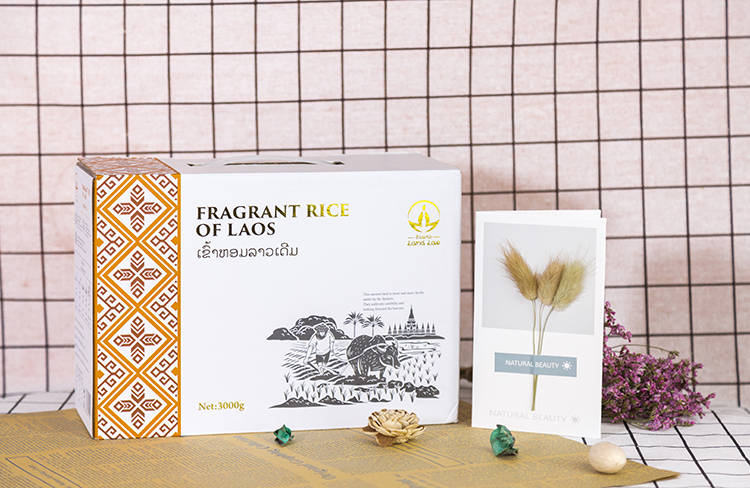 泰国香米瓦楞纸包装盒1
