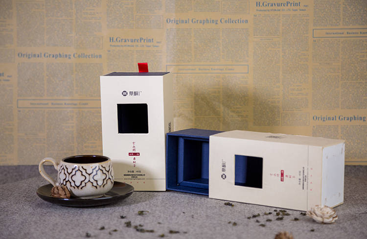 鼎铜茶叶抽屉式包装盒3