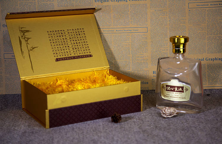 健心良液养身酒包装盒3