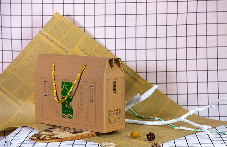 大湾红糖牛皮纸包装盒3