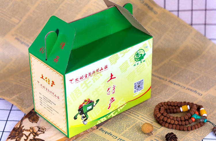 大明生态休闲山庄土特产包装盒4