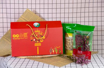 神舟杂粮瓦楞礼盒包装