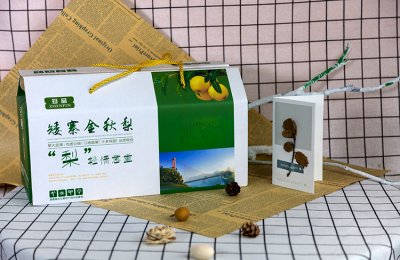 矮寨金秋梨水果包装盒