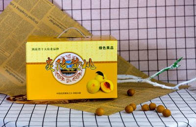 炎陵黄桃瓦楞水果包装盒