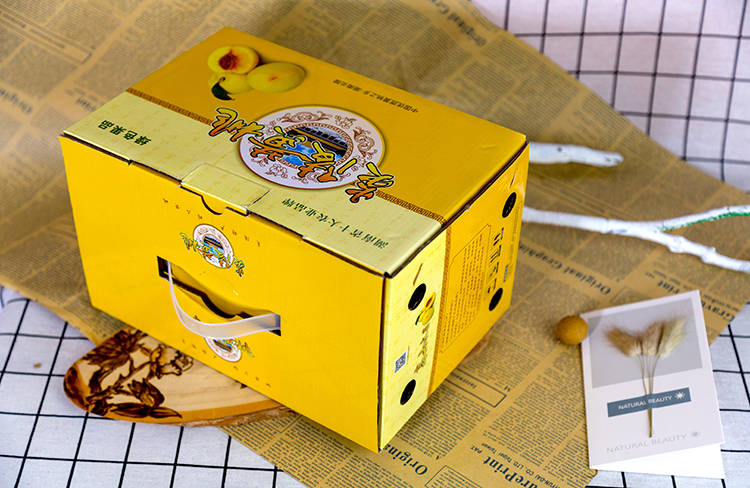 炎陵黄桃瓦楞水果包装盒4