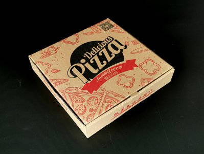 Pizza披萨牛皮纸包装盒
