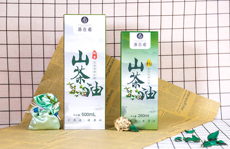 湾公坡山茶油瓦楞包装盒1