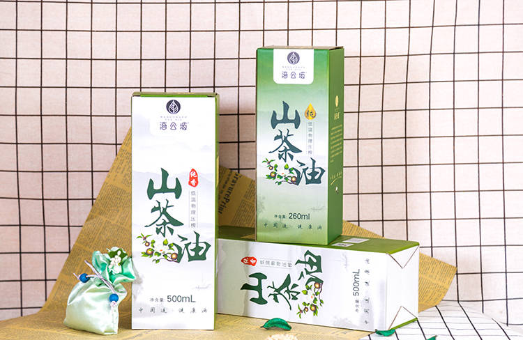 湾公坡山茶油瓦楞包装盒2