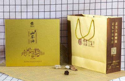 醴北人家山茶油包装盒