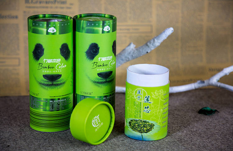 一朵抽纸圆筒包装盒4