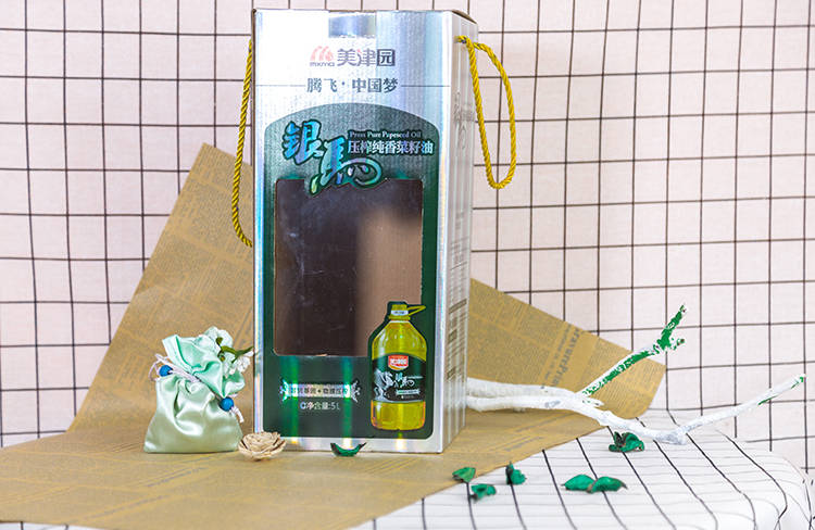 美津园银马菜籽油包装盒2