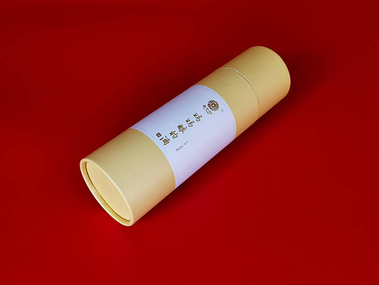 自个村白酒圆筒包装盒2