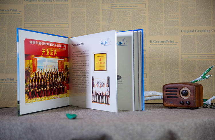 公司纪念册印刷2
