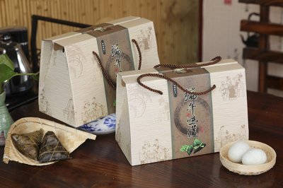 端午味道粽子瓦楞包装盒