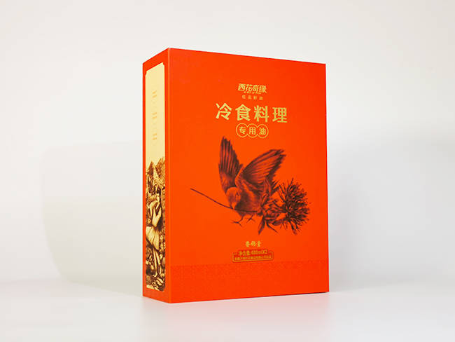 西域奇缘红花籽油包装盒2