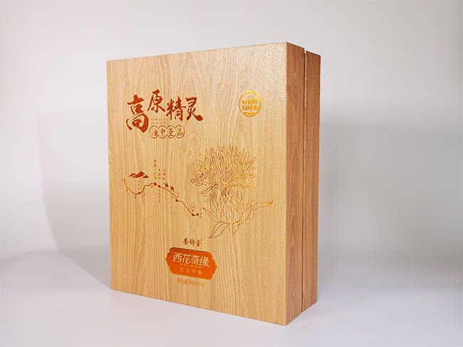 高原精灵红花籽油包装盒2