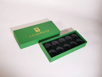 灵芝青钱柳元首茶包装礼盒
