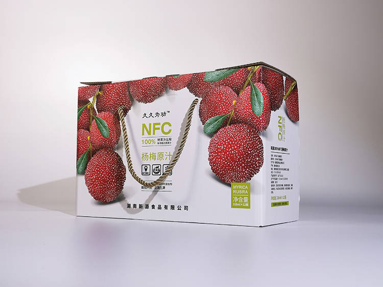 杨梅汁包装盒1