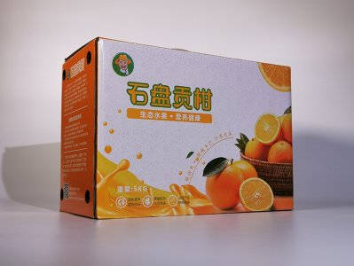 石盘贡桔水果包装盒