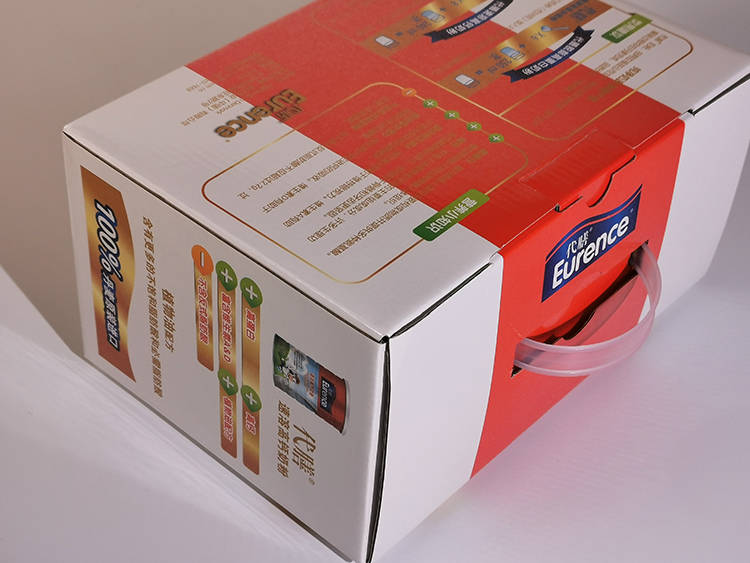 澳优脱脂高蛋白奶粉瓦楞盒3