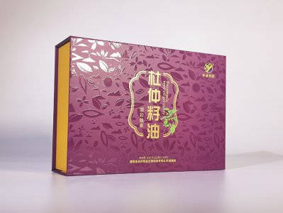 新杜仲籽油包装盒