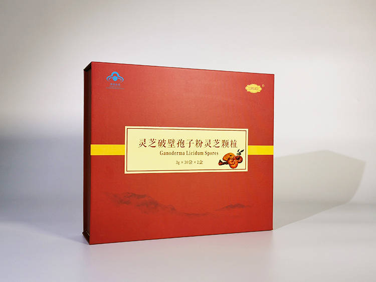 灵芝颗粒书型盒2
