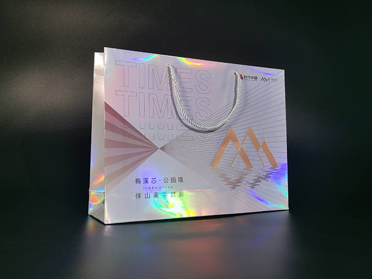 时代中国银卡纸手提袋1