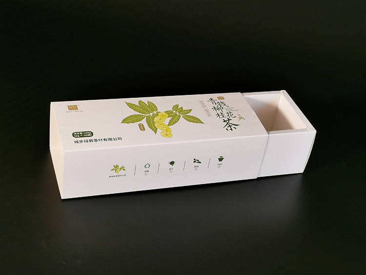金钱柳茶叶卡纸包装盒2