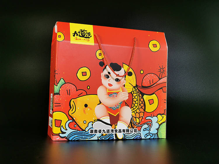 九道湾年货瓦楞礼盒2