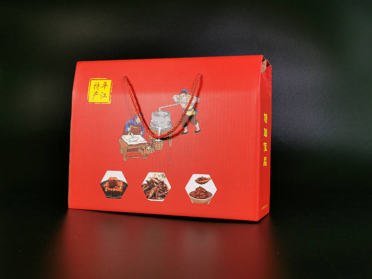 平江特产瓦楞礼盒2